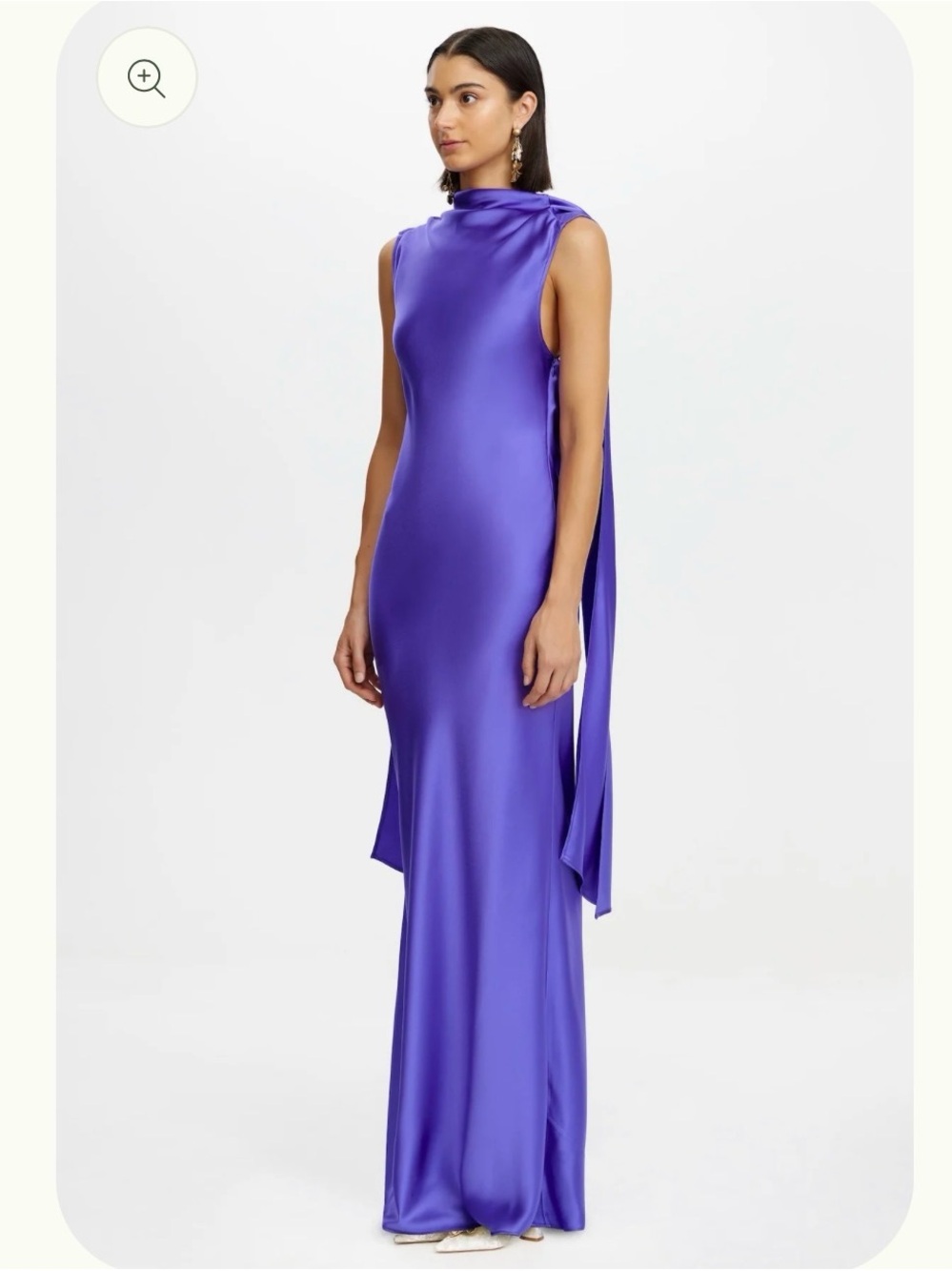 Acler Purple Gown - Fleeden - Picture 5 of 5